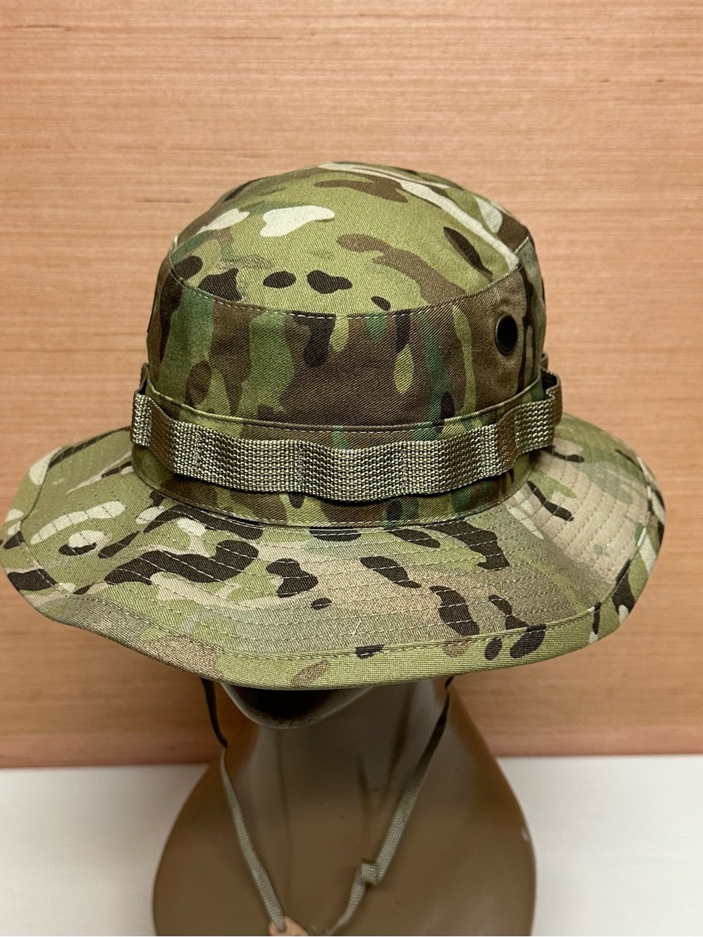 US Military Issue Multicam Camouflage Hot Weather Boonie Sun Hat Cap Size 7